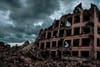 Collapsed building
